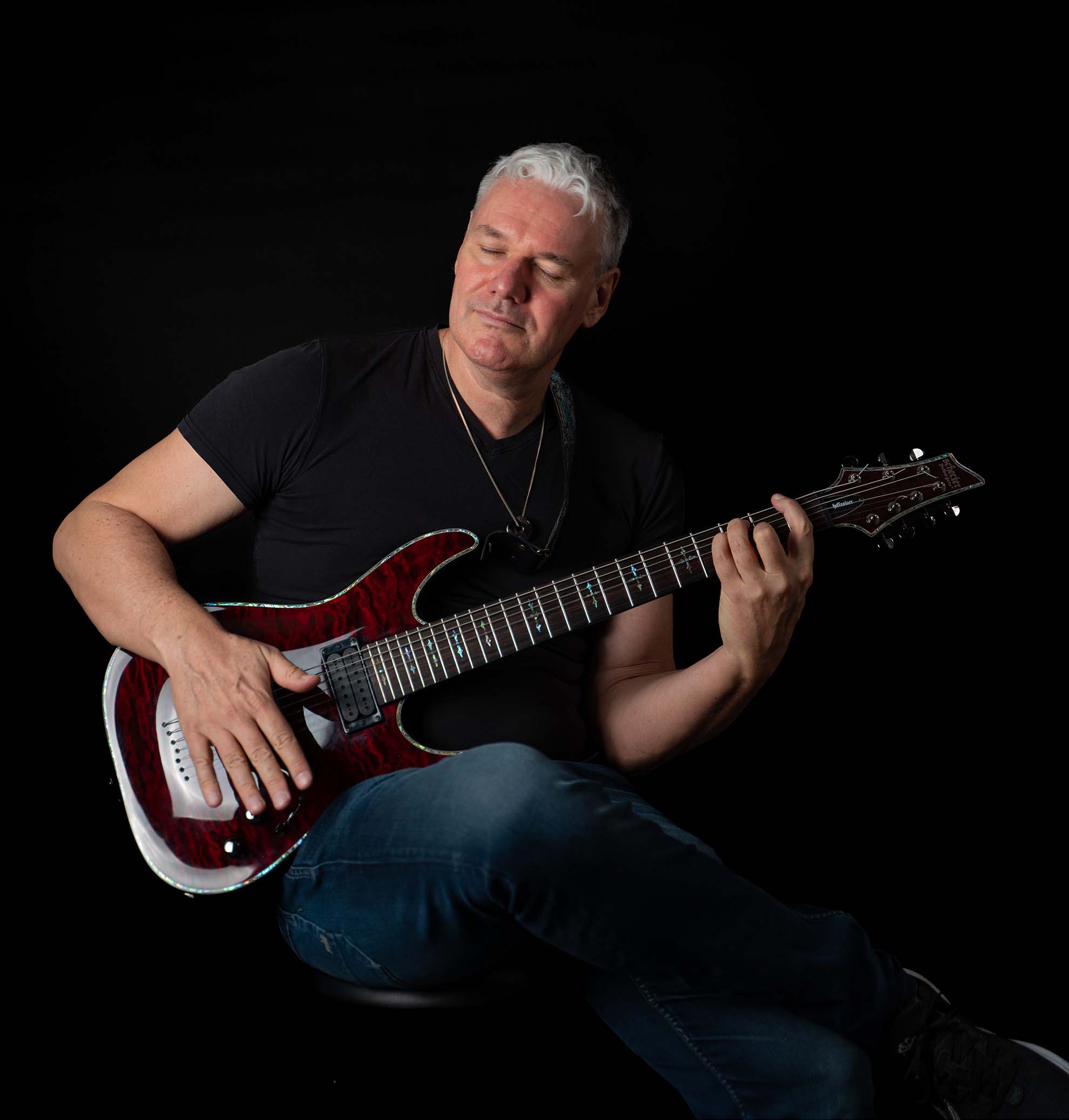 7 Saiten Gitarre